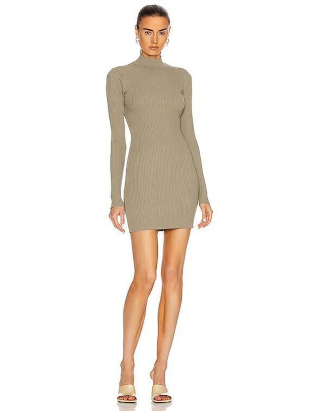 Cotton Citizen Ibiza Turtleneck Mini Dress (M)